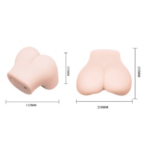 Vagina sa dva otvora od realističnog silikona BM 9175-11